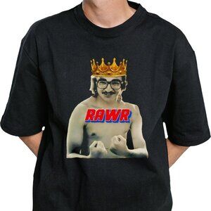 Rawr Young Greg Cote Funny Pop Culture Graphic Humor T-Shirt 92